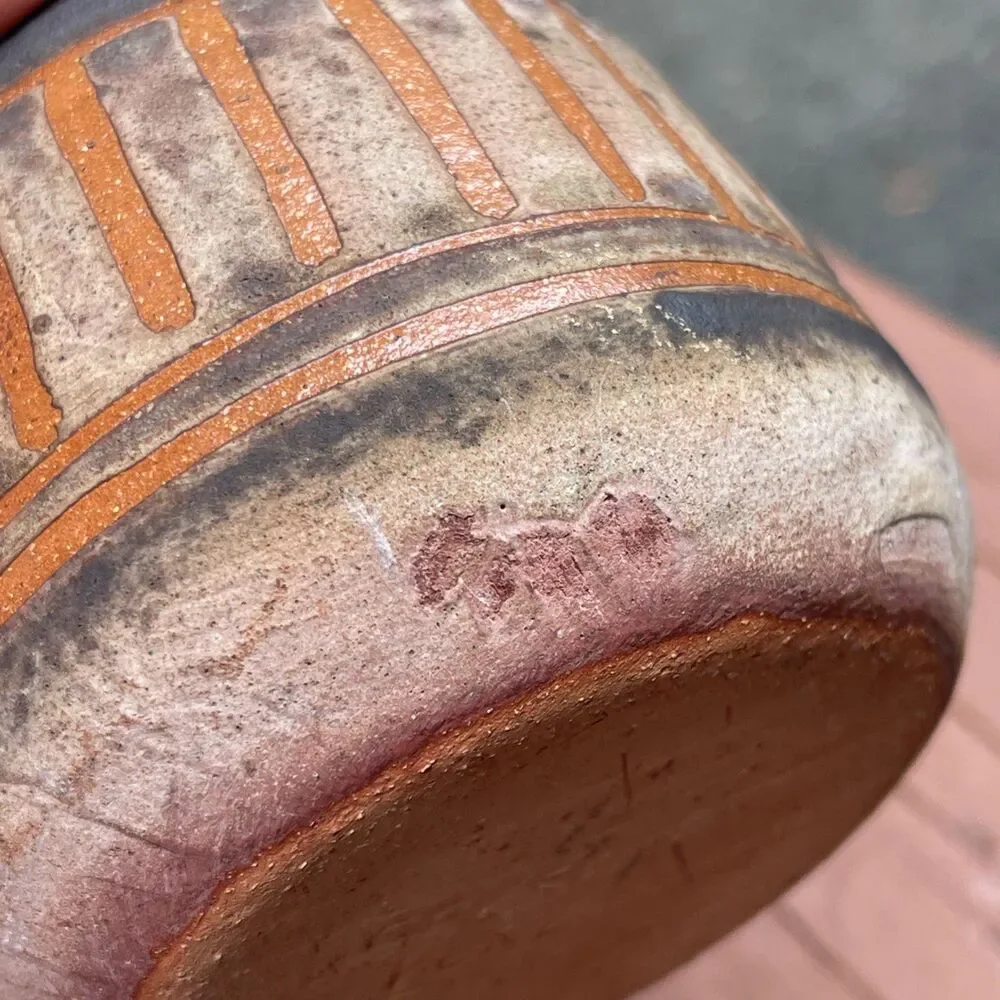 Navajo Redware Pottery Vase 4.75